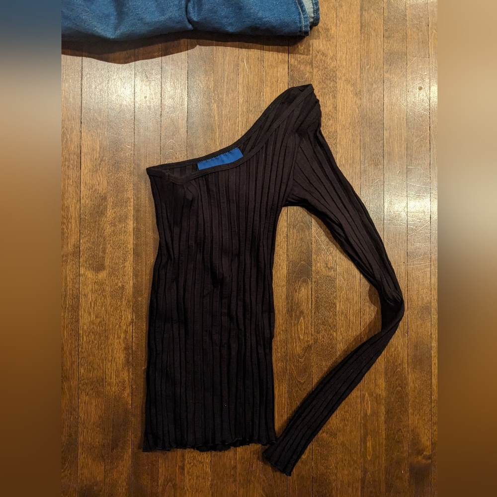 Simon Miller ribbed one arm shirt